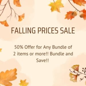 🍁🍂 Falling Prices Sale!!🍂🍁